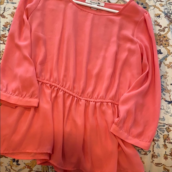 Forever 21 Pink Blouse - Picture 4 of 5